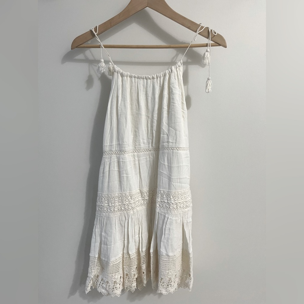 Kimchi Blue Urban Outfitters Women’s White Boho Dress